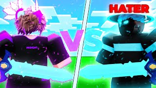i 1v1'd The BIGGEST IPS Clan Hater In Roblox Bedwars..
