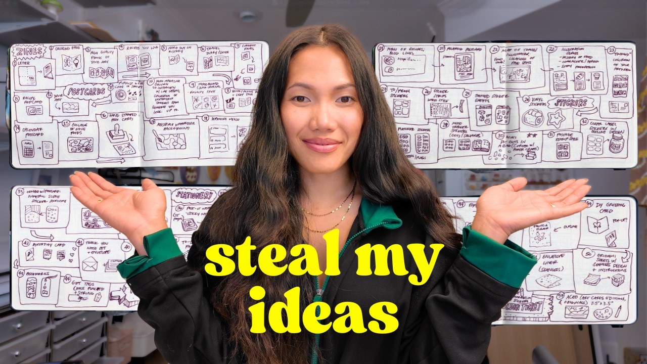 I have too many snail mail ideas (75+ to steal)