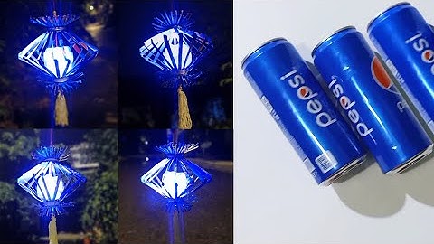 DIY | Làm Đèn Trung Thu Từ Vỏ Lon Nước Ngọt | THẢO NGUYÊN HANDMADE