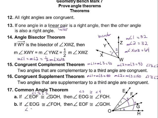 Common Angle Examples Angle Theorems Geometry Angle Proofs & Theorems Lesson | Study.com