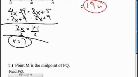 Section 1.3: Use Distance and Midpoint Formulas