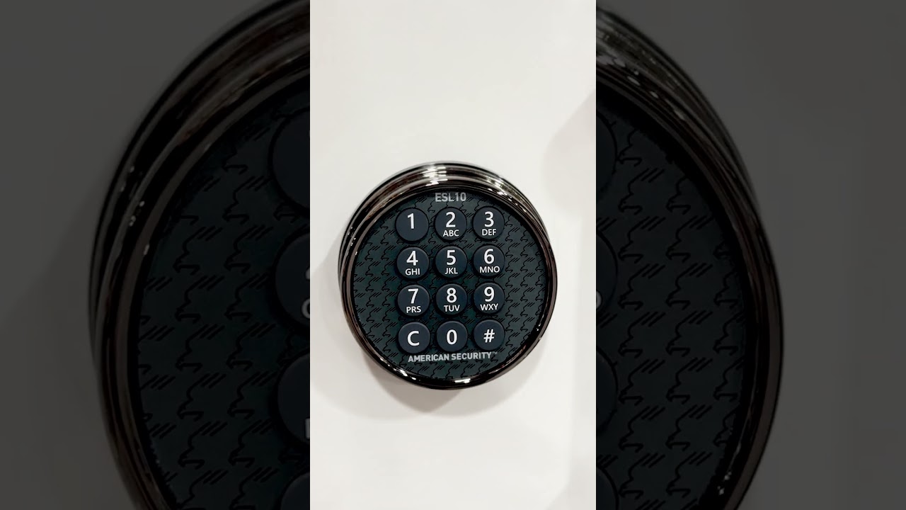 Backlit ESL20 Electronic Safe Lock | American Security