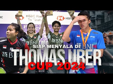 JADWAL TIM INDONESIA DI THOMAS &amp; UBER CUP 2024 | Fase Grup | Drawing Resmi