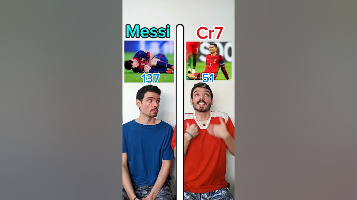 Por Que Cr7 É Melhor Que O Messi?