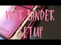 War Binder Setup ( Chic Sparrow & May Designs Notebooks )