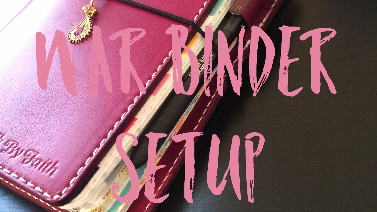 Оформление блокнота War Binder (блокноты Chic Sparrow & May Designs)