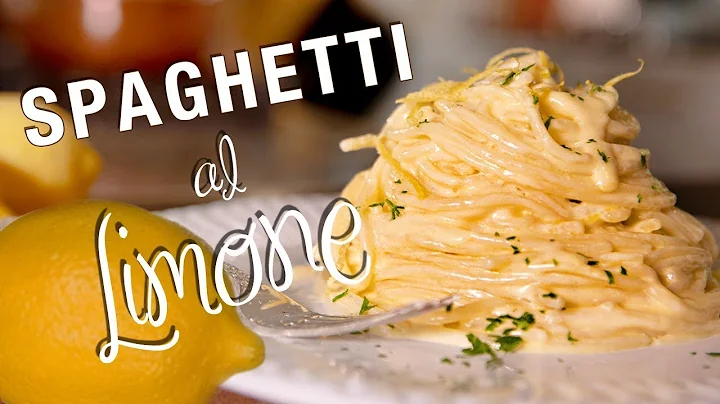 Spaghetti al Limone - Classic Lemon Pasta Recipe -...