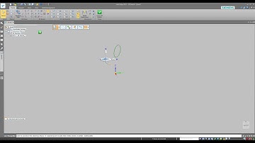 Solid Edge - 3D sketch steering wheel