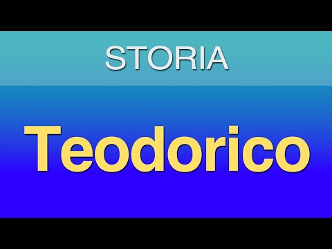 Video: Come si pronuncia teodorico?