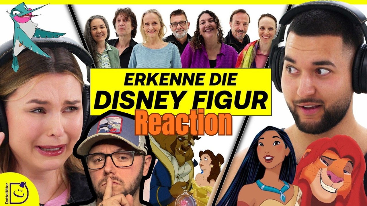 SAG MIR welche Disney Figur ich spreche?! 😳 Datteltäter Reaction