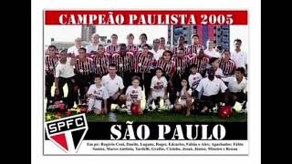 Paulista 2005 - Num torneio de pontos corridos, São Paulo levanta título estadual sem dificuldades!