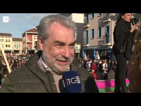 Video A Ceggia la sfilata dei carri della 73ma edizione del Carnevale dei ragazzi