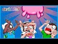 These drawings are complete and "udder" disasters... (Skribbl.io Funny Moments)