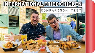 4 International Fried Chicken Recipes COMPARED | Sorted Food