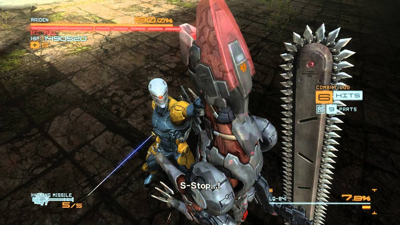 Metal Gear Rising Revengeance - Blade Wolf DLC ENDING 