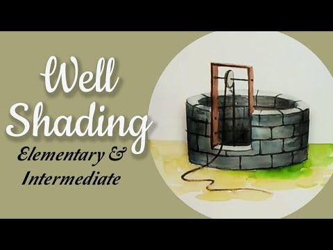 How to draw a well - YouTube