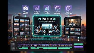 تطبيق Ponder AI: حوّل اللقطات الخام إلى نسخ أولية احترافية بضغطة زر واحدة screenshot 1