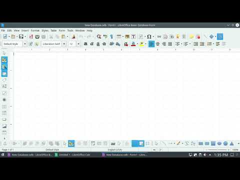 LibreOffice Base LF problem