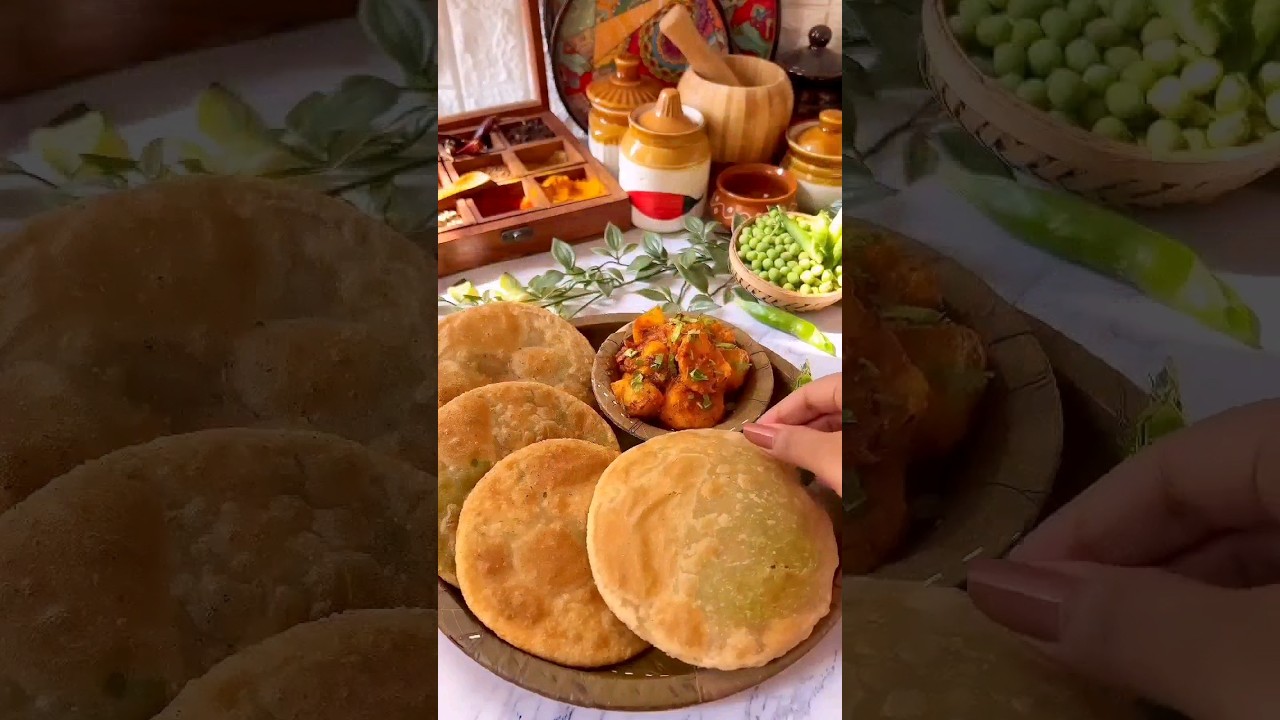 korai shutir kachuri | মটরশুঁটির কচুরি | green peas kachuri | veg kachoori recipe 