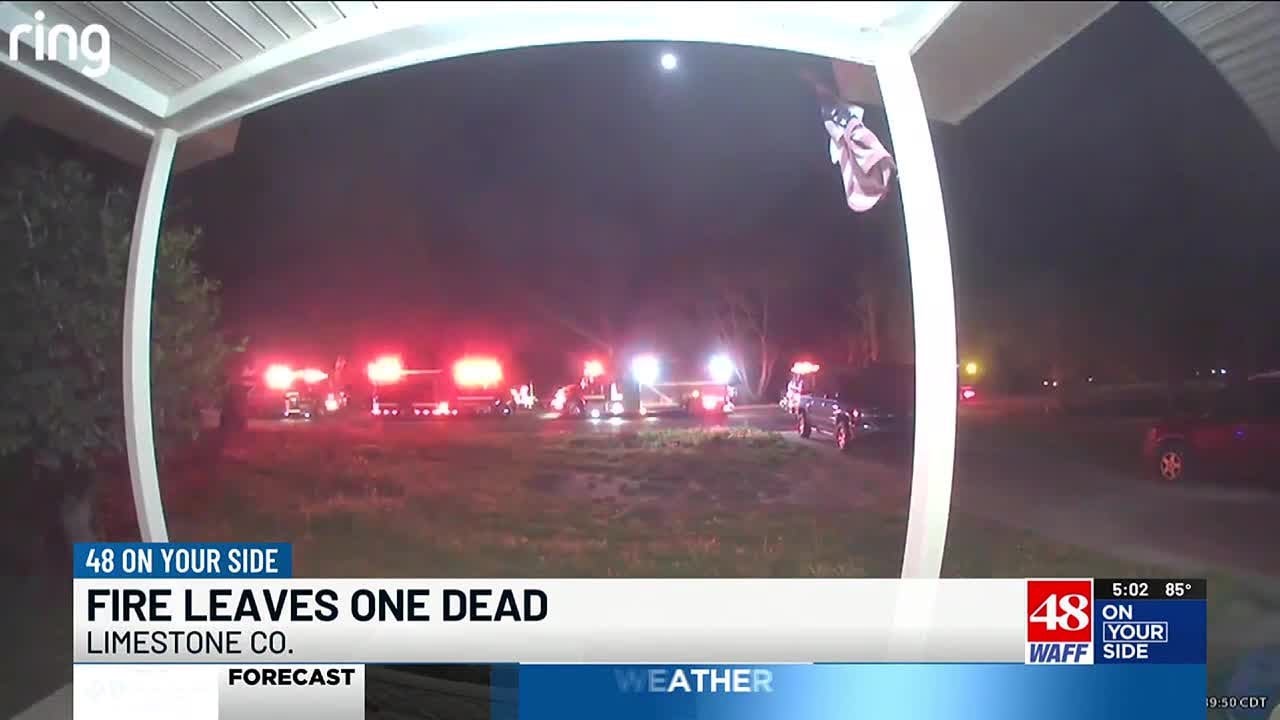 One dead, two injured in Limestone Co. house fire - YouTube