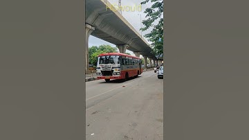 KSRTC RED BUS TAVAREKERE TO BENGALURU #ksrtcstatus#ksrtcbus#ksrtcbusdriver#bus