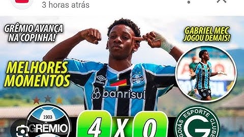 GREMIO X GOIAS AO VIVO (COM IMAGENS !!!) COPINHA 2025 - ASSISTA AGORA!