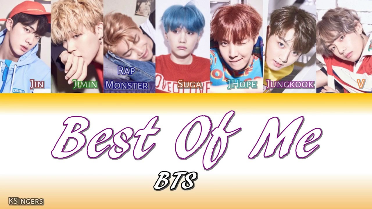 Bts Best Of Me Ft The Chainsmokers Sub Han Rom Español Color Coded Letra