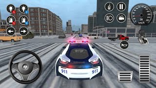 American i8 Police Car Game 3D #1 (by 1st Games) - Android Game Gameplay screenshot 4