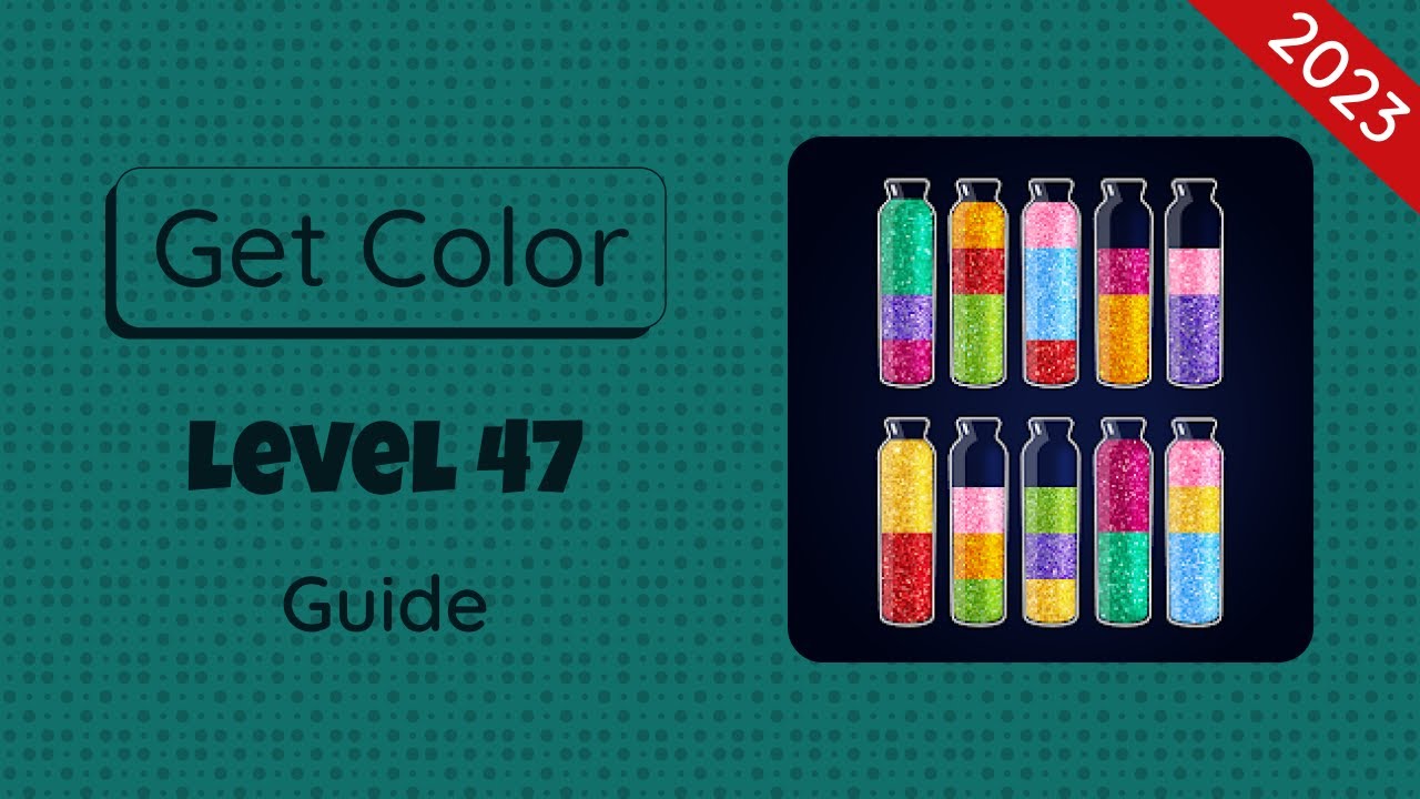 Get color 103 уровень. Get color 103 уровень
