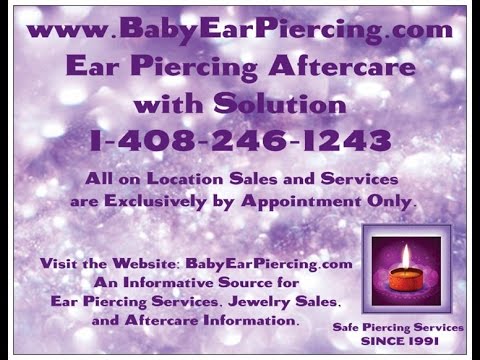 How to Clean Ear Piercing with Aftercare Solution/ Quick and Easy Cleaning Demo - YouTube