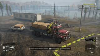 ГРАЄМО на Kenworth C500. Мисливець і машина. витягуємо джипа з болота #offroad #бездорожье #truck