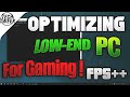 How To Optimize Low-End PC For Gaming 2022? | Easy & Quick |