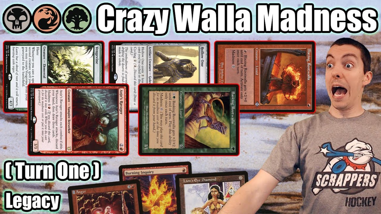 (Legacy) ⚫️🟢🔴 Crazy Walla Madness - Discard Your Hand? I'd Love Too!