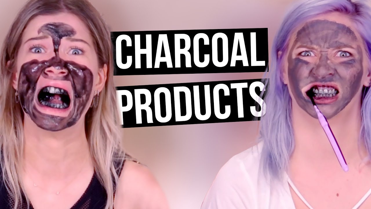 Testing CHARCOAL Beauty Products?! (Beauty Break)