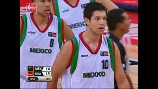 México vs Brazil - Preliminary Round - Group A - 2007 FIBA Americas Championship