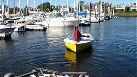 Launching A Flying Scot