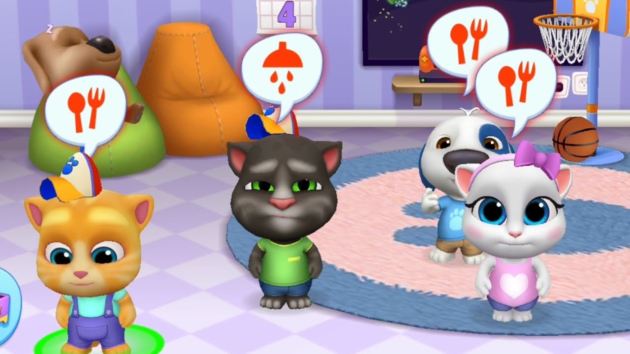 Yeni Konuşan Tom Ve Arkadaşlarım Oyunu Tom Ve Ekibi 9 My Talking Tom