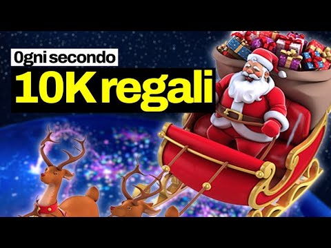 Video: Da dove inizia Babbo Natale a consegnare regali?