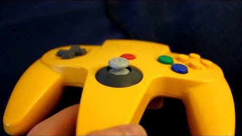 Replaced N64 Joysticks with 3rd Party from Amazo