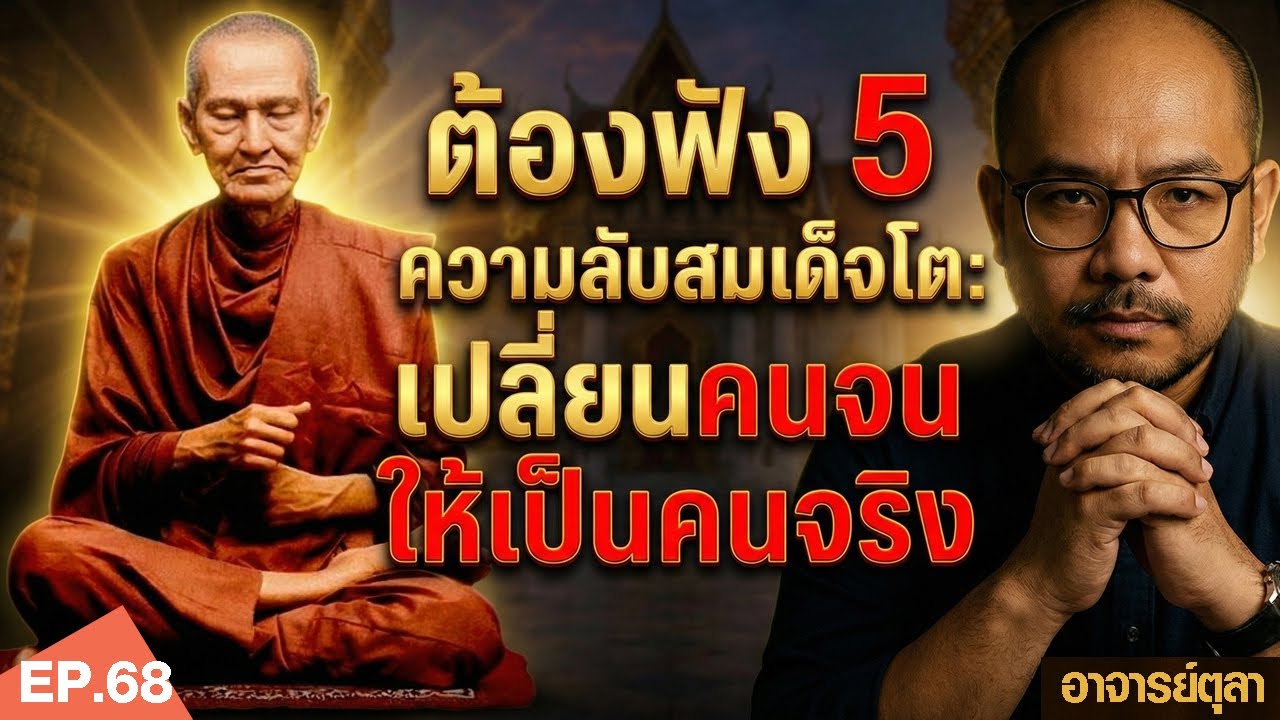 5 ความลับสมเด็จโต  เปลี่ยนคนจน ให้เป็นคนจริง ชินบัญชร ถอดรหัสเกราะเพชร เปลี่ยนชีวิต