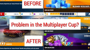Asphalt 8 | Problem in the Multiplayer Cup?  Learn how to solve the problem.