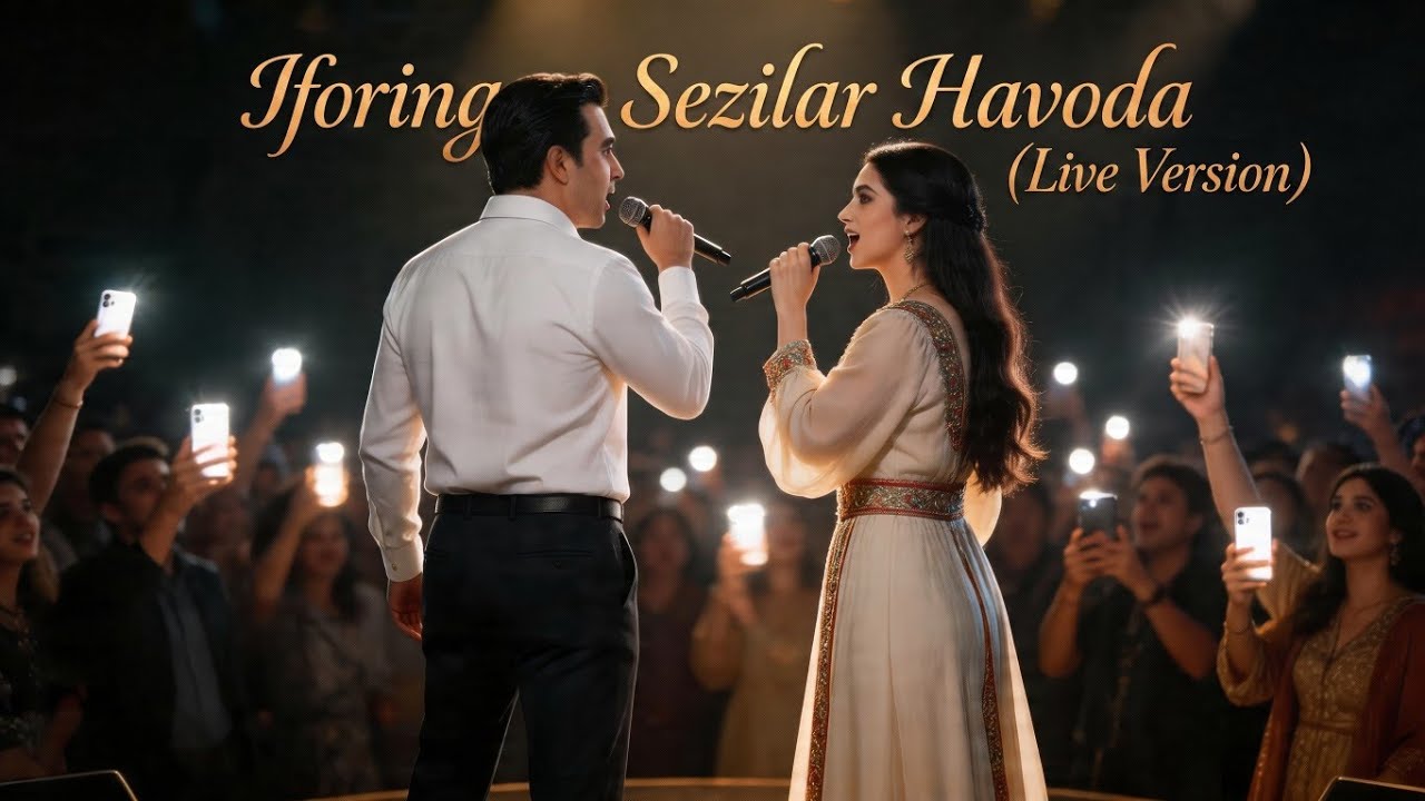 Iforing sezilar havoda (Live version) etrin duyulur havada) By Rauf Tagiyev AI uzbek version