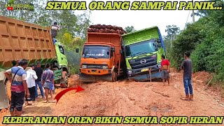 The Courage of Two Fuso Trucks Almost Overturned Made All Truck Drivers Astonished by Anak Belok Official 106,704 views 1 month ago 33 minutes