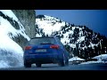 Audi RS6 vs Para-skier: French Alps Race (HQ) | Top Gear