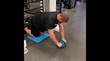 Abdominal Wheel Rollout + Nordic Hamstring Curl