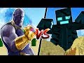 MINECRAFT INFINITY GAUNTLET vs STRONGEST MINECRAFT TITANS!!