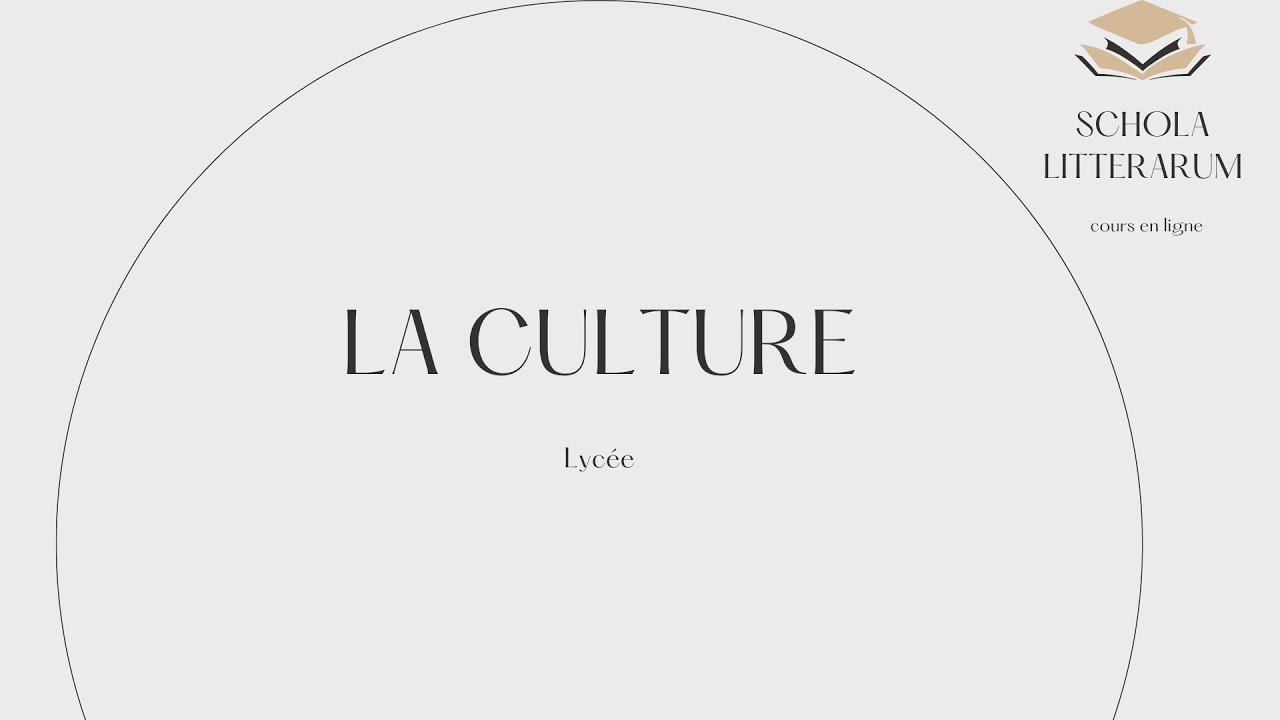 La culture : l'essentiel pour le bac de philo !