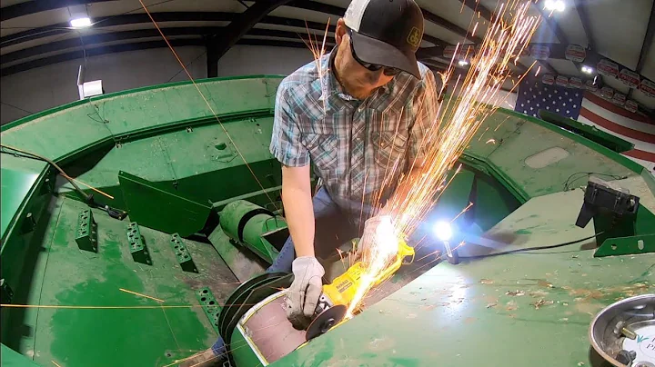 Installation TimeLapse of YieldSense on a John Deere 9650STS