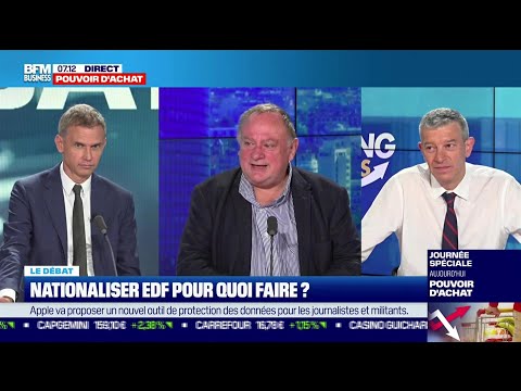 Le débat: Nationaliser EDF pour quoi faire ?