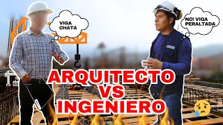 ARQUITECTURA VS INGENIERÍA  ¿Cuál es la diferencia entre un ARQUITECTO vs INGENIERO CIVIL?